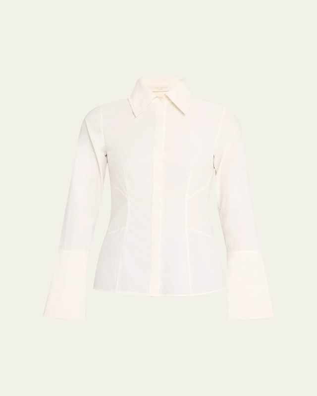 Jay Fitted Button-Front Shirt